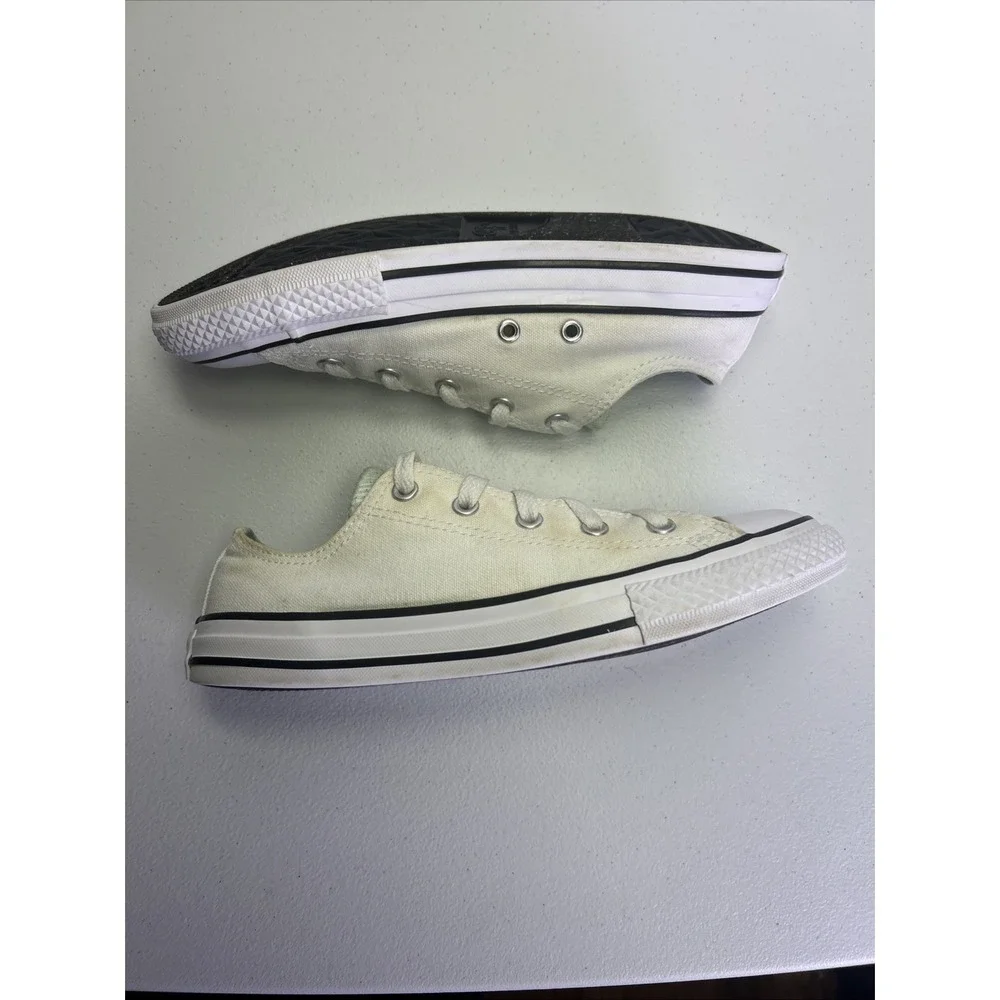 Converse All Star Low Mint Green Youth Size 4 Women's Size 6 Pastel Canvas Ox